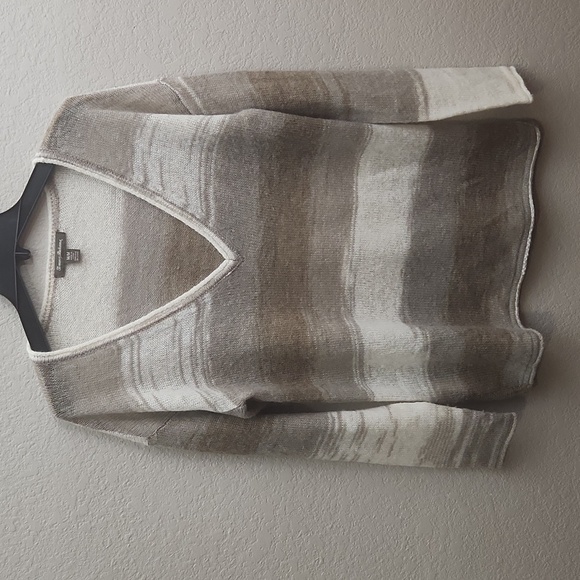 Tommy Bahama Sweater Womens Size M Wool Mohair Tunic Knit Color Block - Picture 1 of 13